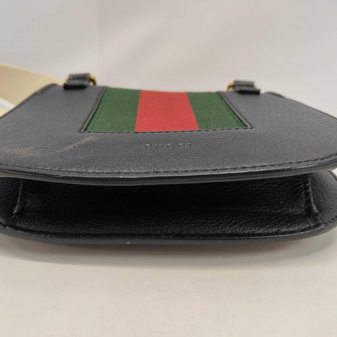 Gucci Totem Butterfly Bijou Shoulder Bag Sherry Line — view 3