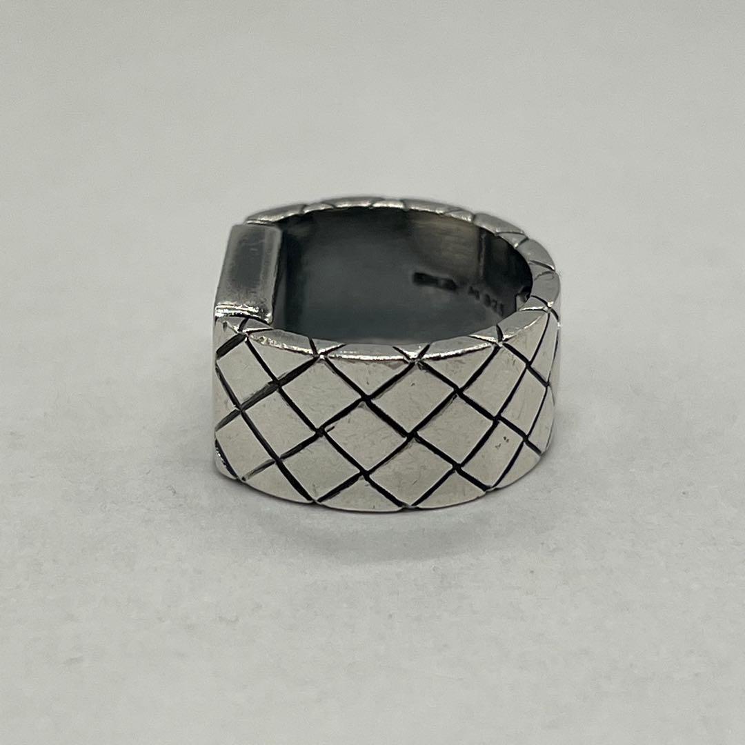 Bottega Veneta Intrecciato Oxidized Ring