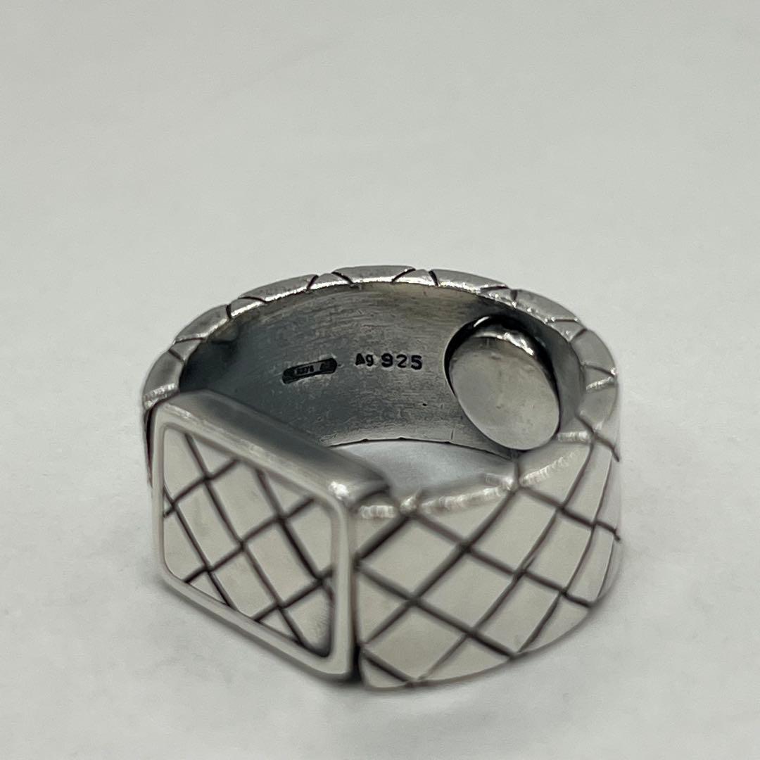Bottega Veneta Intrecciato Oxidized Ring