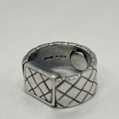 Bottega Veneta Intrecciato Oxidized Ring