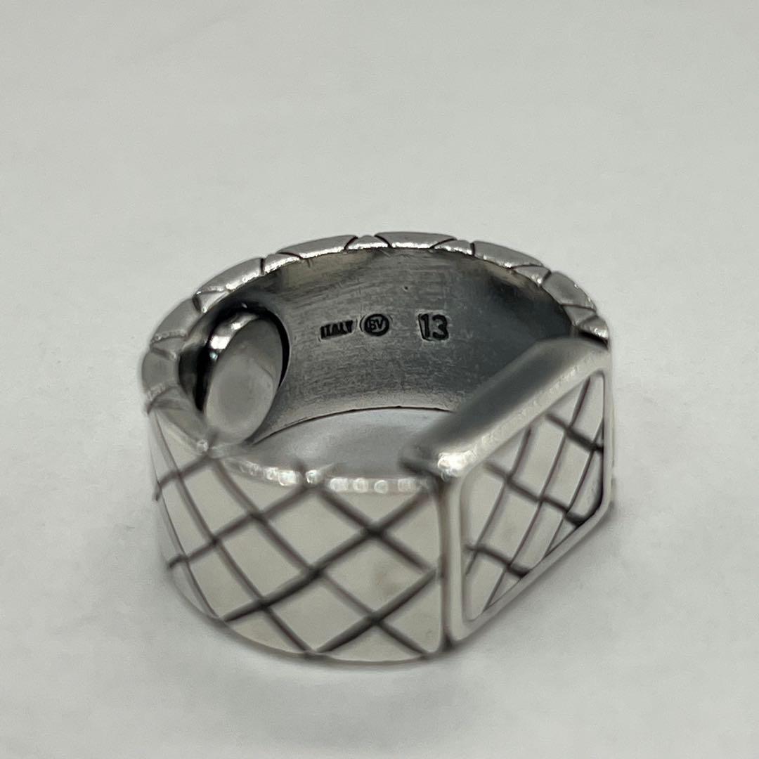 Bottega Veneta Intrecciato Oxidized Ring