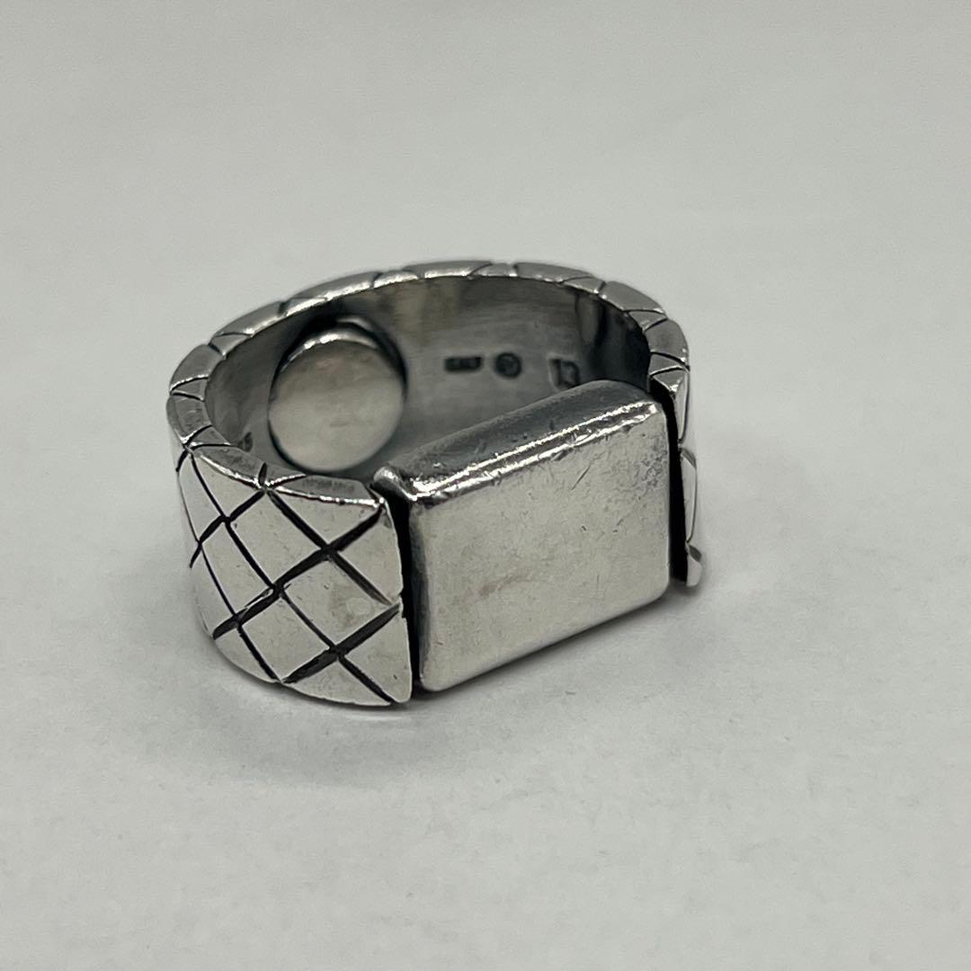 Bottega Veneta Intrecciato Oxidized Ring