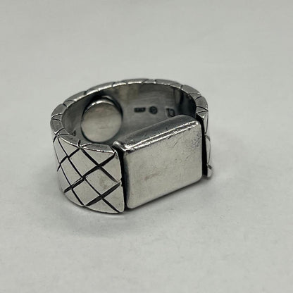Bottega Veneta Intrecciato Oxidized Ring