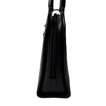 Gucci Jackie Handbag Leather Black Gold — view 4