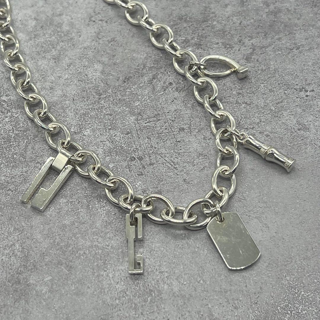Gucci Necklace Vintage Silver