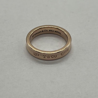 Tiffany & Co Narrow Ring Gold Rubedo — view 3