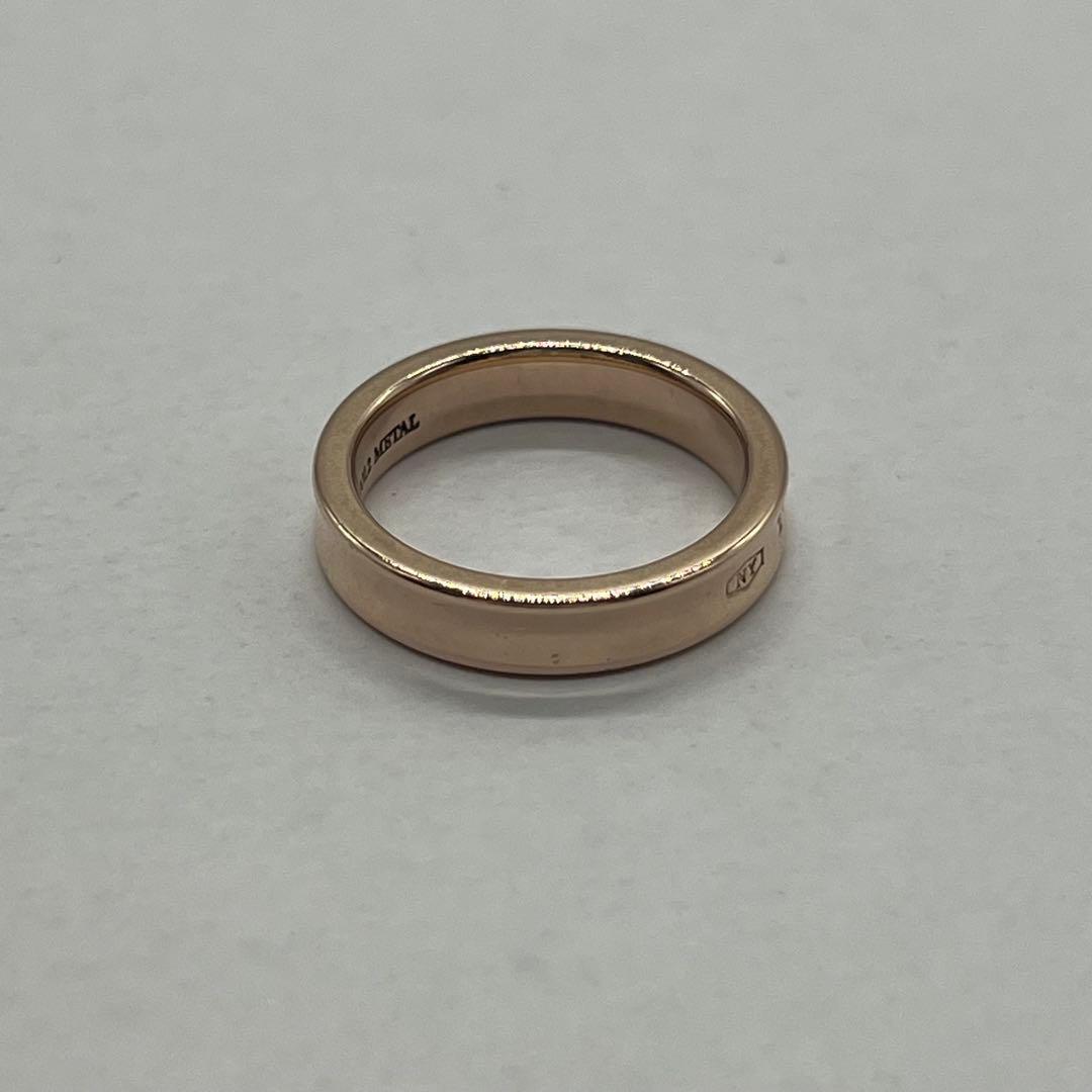 Tiffany & Co Narrow Ring Gold Rubedo — view 5