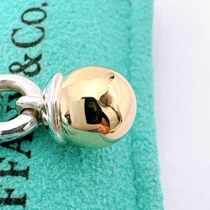 Tiffany & Co Ball Dangle Combi 85 Silver 18K