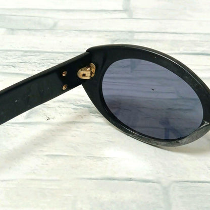 Chanel Sunglasses Black CC Logo Gold Wellington Eyewear — view 4