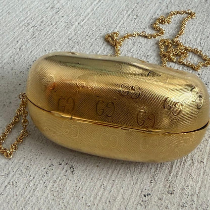 Gucci Metal Gold Clutch — view 5