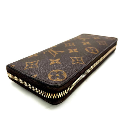 Louis Vuitton Monogram Portefeuille Clemence Fuchsia Wallet