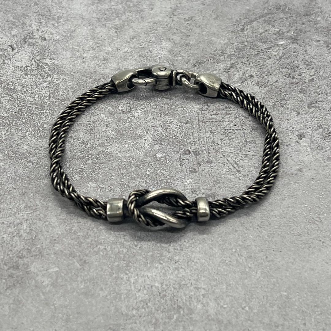 Tiffany & Co Double Rope Center Knot Bracelet