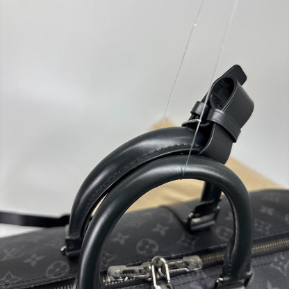 Louis Vuitton Monogram Eclipse Keepall 45 Boston — view 6