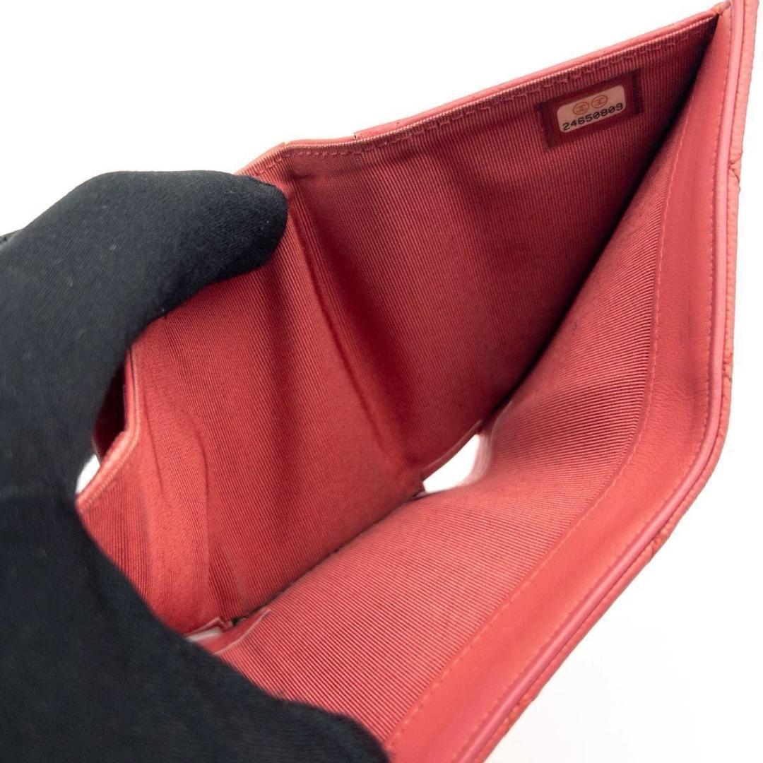 Chanel Timeless Classic Trifold Wallet Caviar Leather — view 5