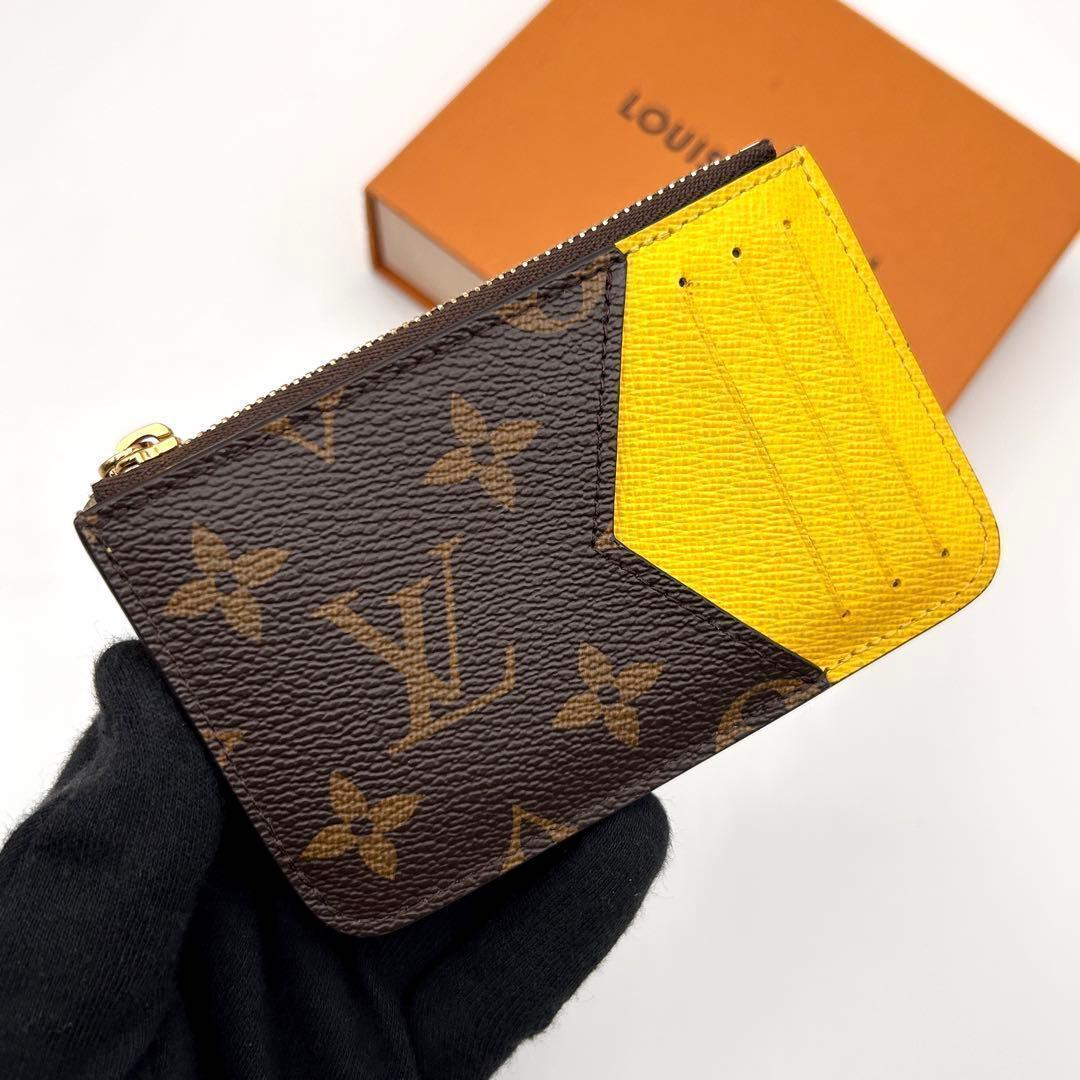 Louis Vuitton Monogram Card Holder Romy Coin Case