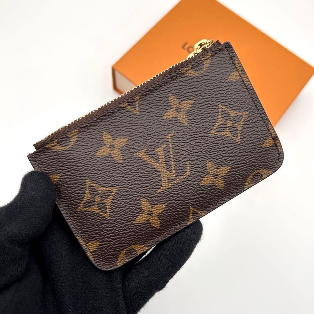 Louis Vuitton Monogram Card Holder Romy Coin Case — view 2