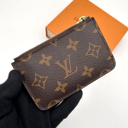 Louis Vuitton Monogram Card Holder Romy Coin Case — view 2