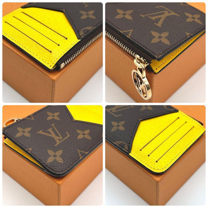 Louis Vuitton Monogram Card Holder Romy Coin Case — view 5
