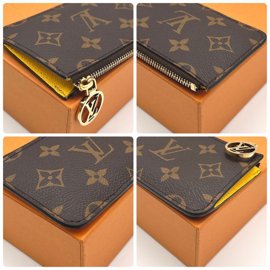 Louis Vuitton Monogram Card Holder Romy Coin Case — view 6