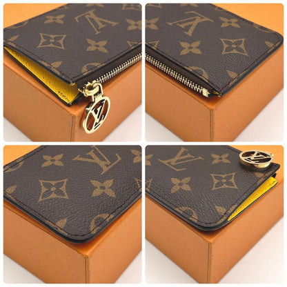 Louis Vuitton Monogram Card Holder Romy Coin Case — view 6