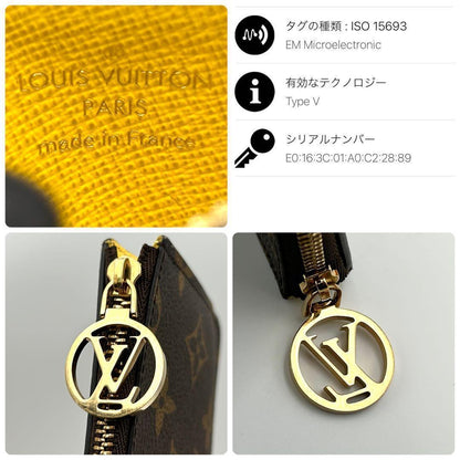 Louis Vuitton Monogram Card Holder Romy Coin Case — view 7