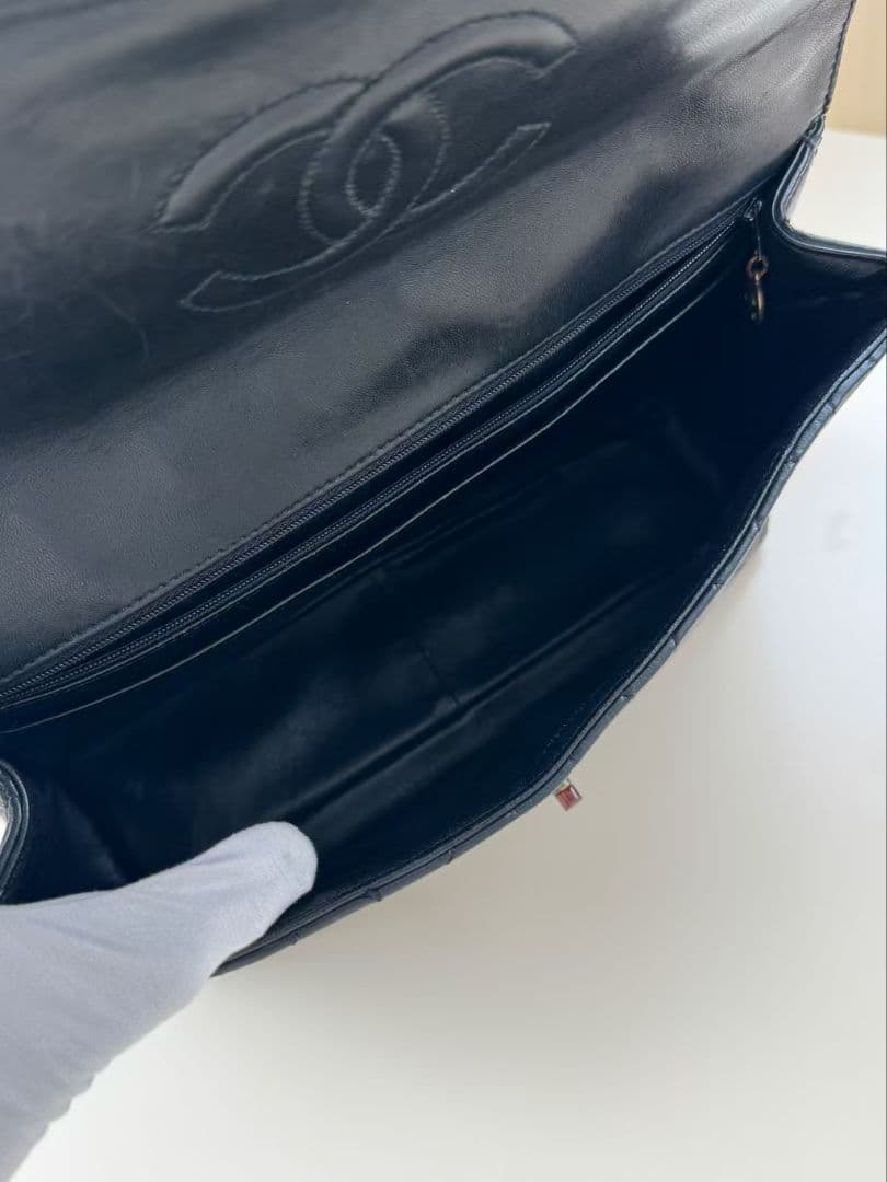 Chanel Tortoiseshell Jumbo Quilted Lambskin — view 7