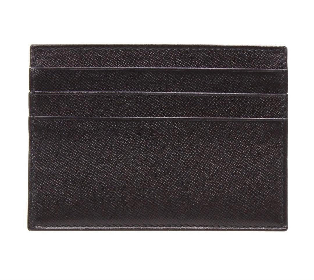 Prada Saffiano Card Case Pass Case Pass Case