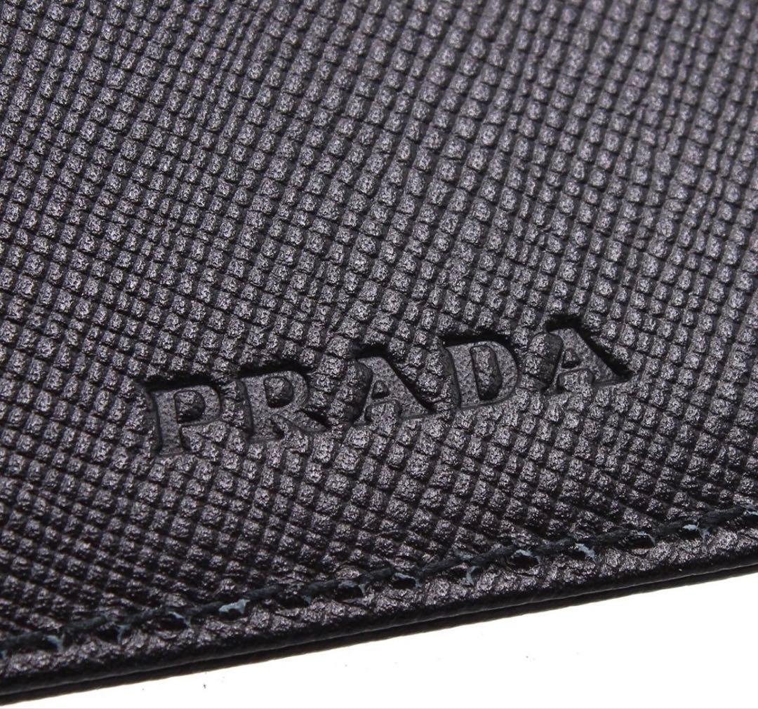 Prada Saffiano Card Case Pass Case Pass Case