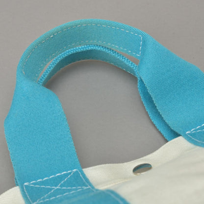 Hermes Bora PM Tote Canvas Light Blue Natural — view 6