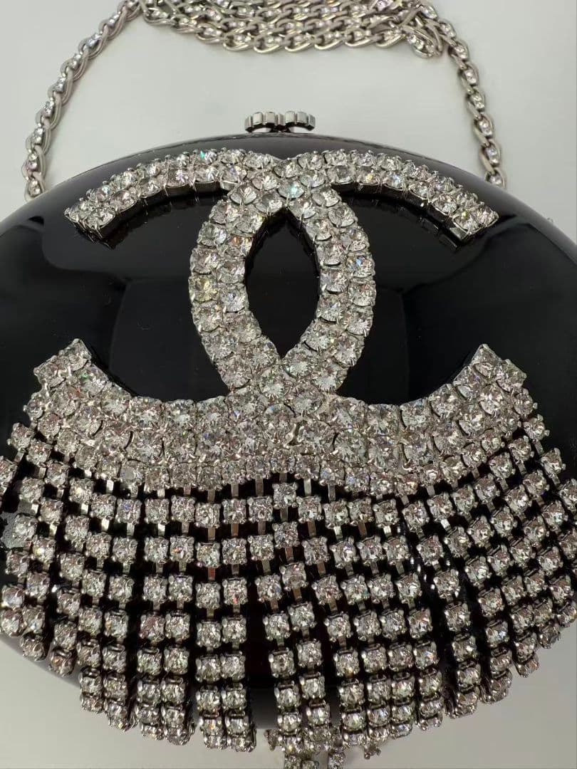 Chanel Acrylic Oval Chain Bag — view 2