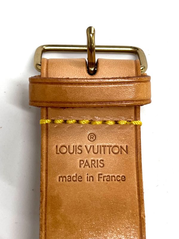 Louis Vuitton Name Tag Poinier Handle Holder 03bs254