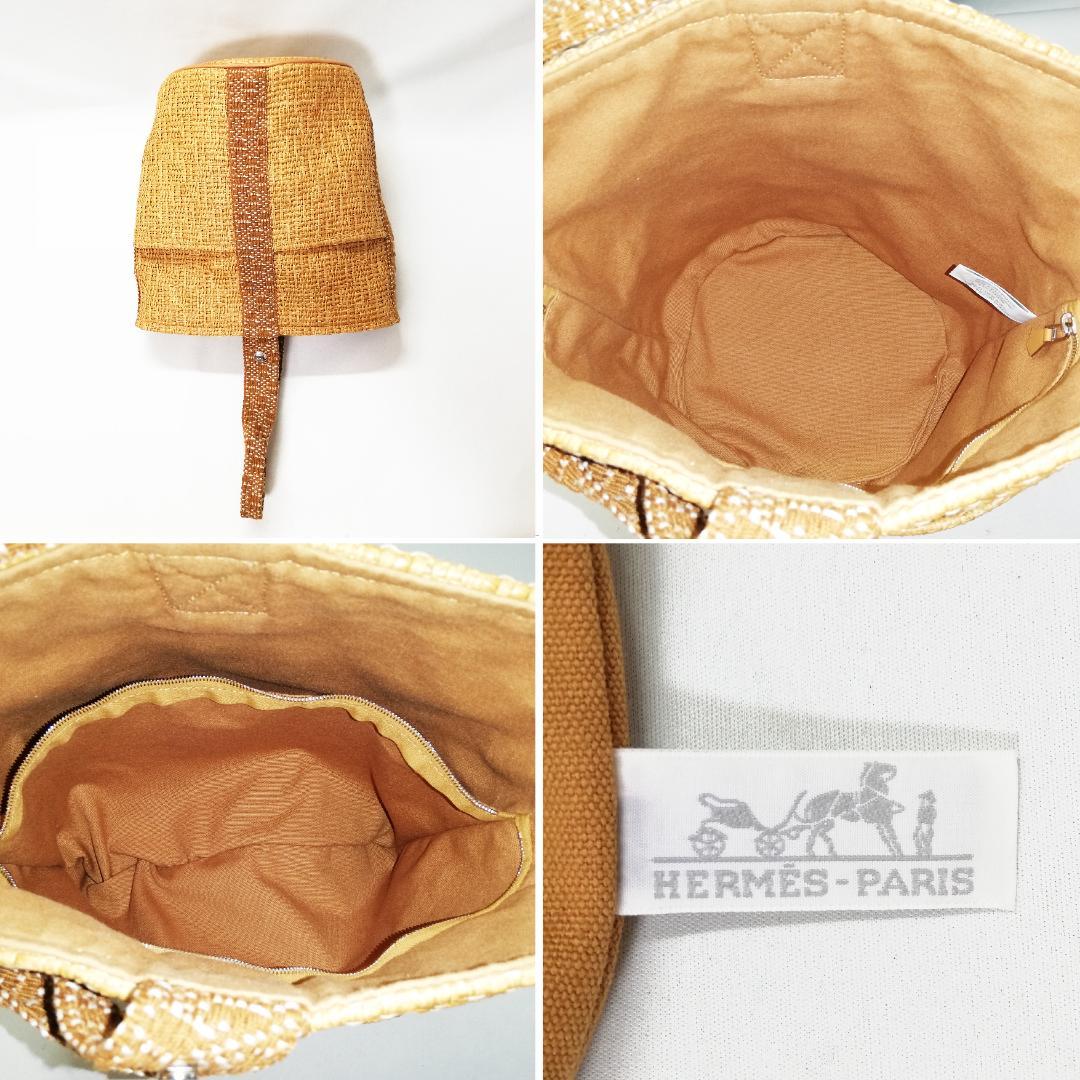 Hermes Tam le Basket Bag Handbag Brown — view 4