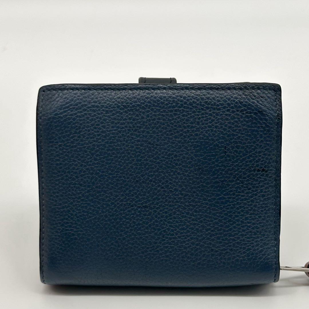 Loewe Vertical Wallet Small Compact Anagram Bifold — view 3