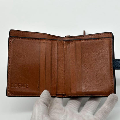 Loewe Vertical Wallet Small Compact Anagram Bifold — view 6