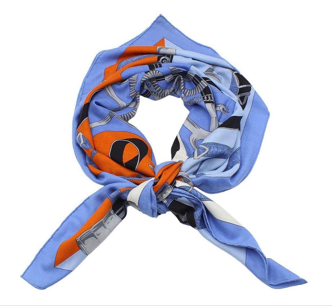 Hermes Carre 140 Cashmere Silk Large Shawl Scarf — view 2