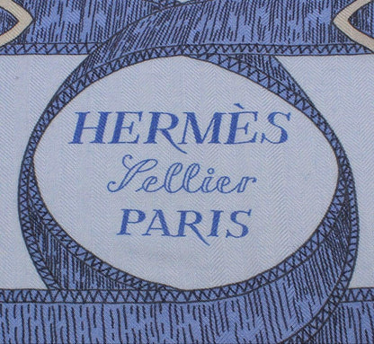 Hermes Carre 140 Cashmere Silk Large Shawl Scarf — view 7