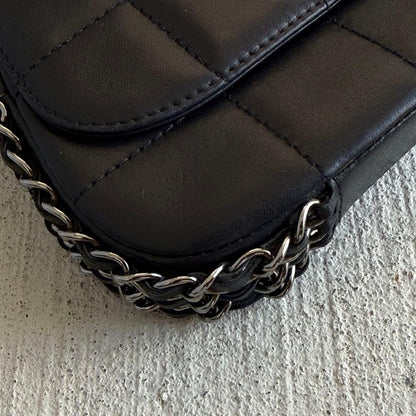 Chanel Choco Bar Chain Shoulder Bag — view 2