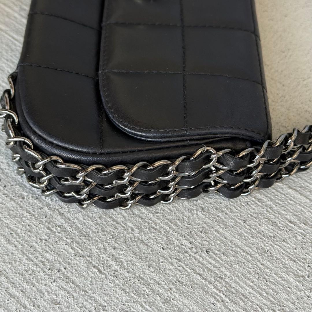 Chanel Choco Bar Chain Shoulder Bag — view 5