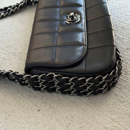 Chanel Choco Bar Chain Shoulder Bag — view 6