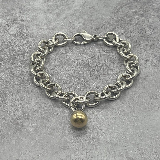 Tiffany & Co Gold Dangle Bracelet
