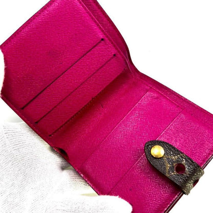 Louis Vuitton Monogram Perfo Compact Zip Fuchsia Pink Wallet — view 2