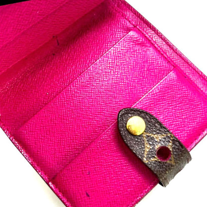 Louis Vuitton Monogram Perfo Compact Zip Fuchsia Pink Wallet — view 8