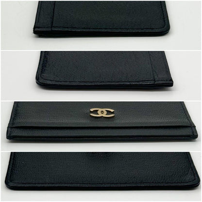 Chanel Slightly Card Case Lambskin Leather Slim Compact — view 4