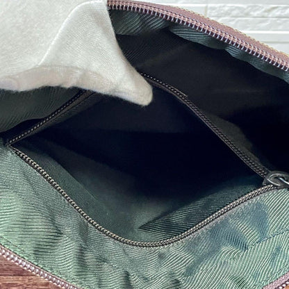 Gucci GG Canvas Nylon Shoulder Bag Brown Large — view 8