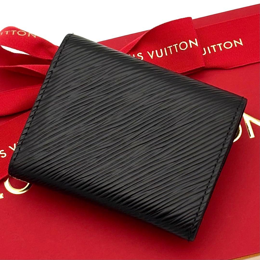 Louis Vuitton Wallet Epi Portefeuille Twist Compact XS Black — view 2