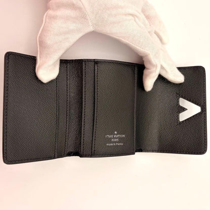 Louis Vuitton Wallet Epi Portefeuille Twist Compact XS Black — view 4
