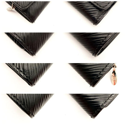 Louis Vuitton Wallet Epi Portefeuille Twist Compact XS Black — view 8