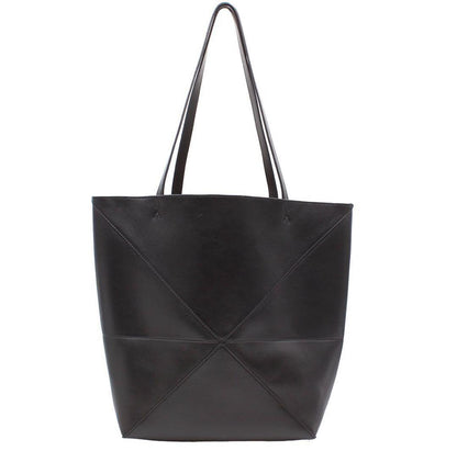 Ultra Loewe Shiny Calfskin Puzzle Fold Tote Bag