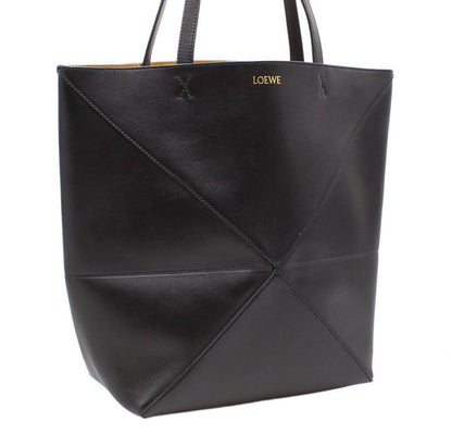 Ultra Loewe Shiny Calfskin Puzzle Fold Tote Bag