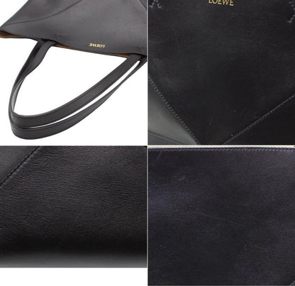 Ultra Loewe Shiny Calfskin Puzzle Fold Tote Bag